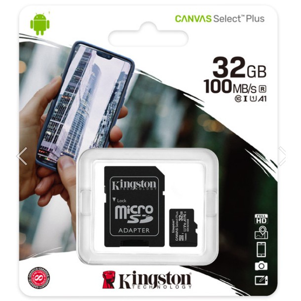 ภาพหน้าปกสินค้าKingston MicroSD Card Ultra Class 10 32GB เมมแท้ ประกันศูนย์ ออกใบกำกับได้ จากร้าน axon_shop บน Shopee