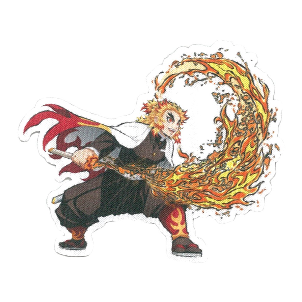 Kimetsu no Yaiba Rengoku / Inosuke ที่รีดติดเสื้อ ของแท้จากญี่ปุ่น ...