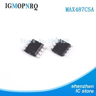 ตัวรับส่งสัญญาณ IC MAX487CSA SOP8 MAX487 RS-485/RS-422 50 ชิ้น