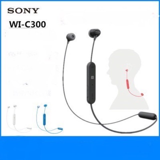 Sony Wi C300 หูฟังบลูทูธ กันเหงื่อ ออกกำลังกาย Bluetooth earbuds