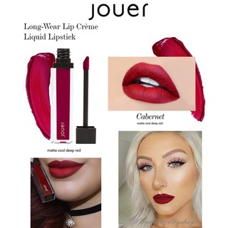 💋Jouer Long-Wear LipCream Liquid Lipstick #Cabernet 💋