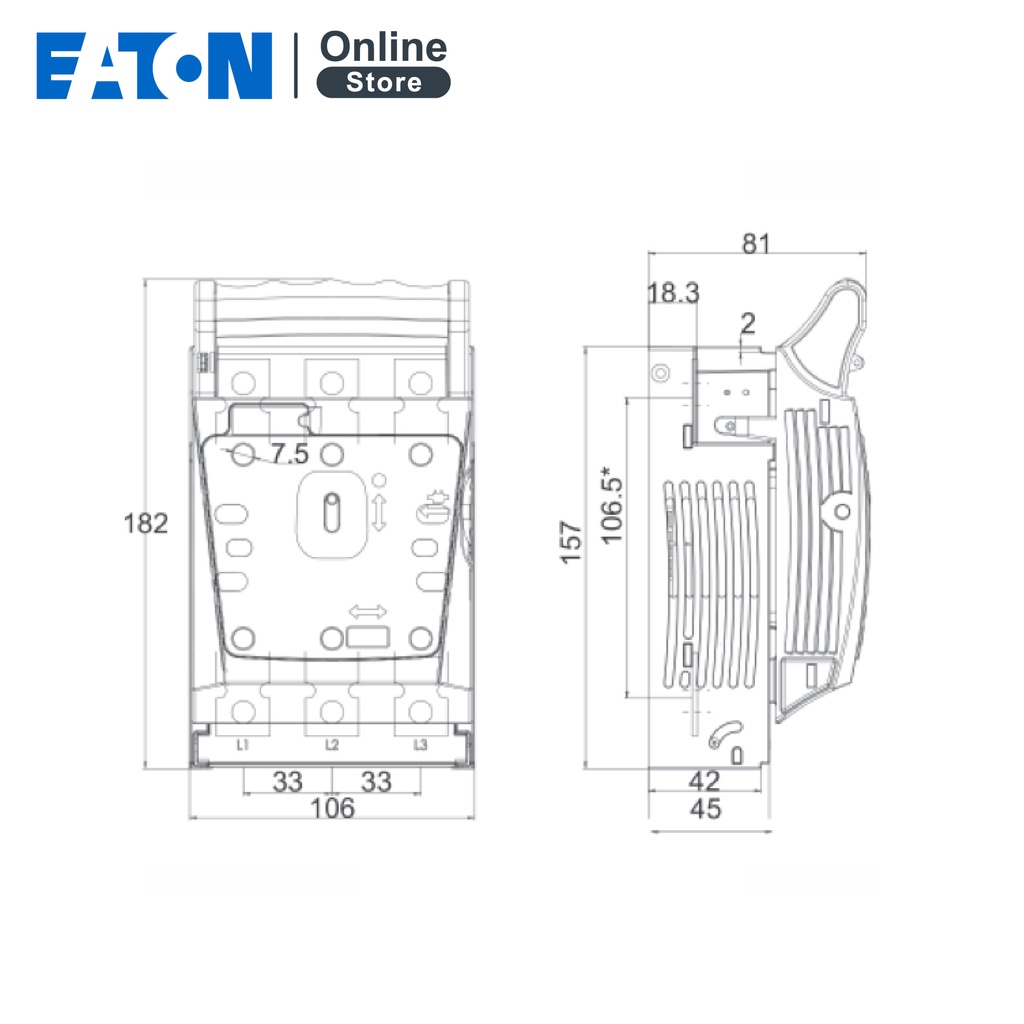 eaton-ebh00o3tm8-nh-switch-disconnector-size-000-00-3poles-160a-690v-รูน็อต-m8-สั่งซื้อได้ที่-eaton-online-store