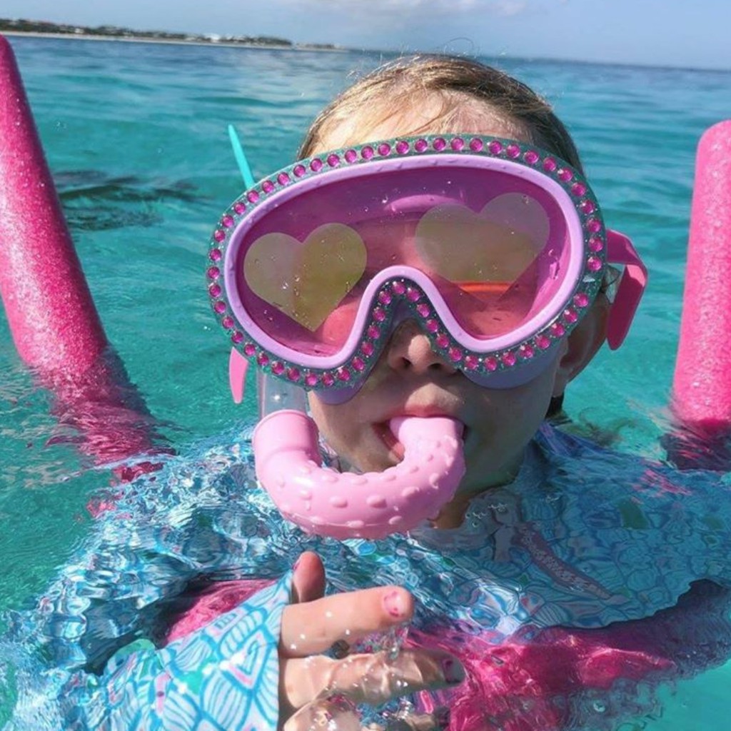 bling2o-ท่อดำน้ำเด็กยอดฮิตจากอเมริกา-arietail-mermaid-tail-snorkel-mint-to-blue-ถ่ายรูปสวย-mouth-piece-เล็กสำหรับเด็ก