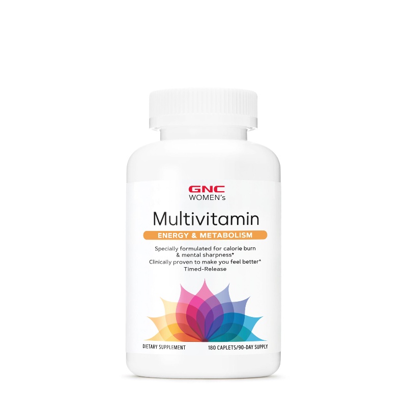 GNC Women's Multivitamin Energy & Metabolism 90 tablets วิตามินรวม ...