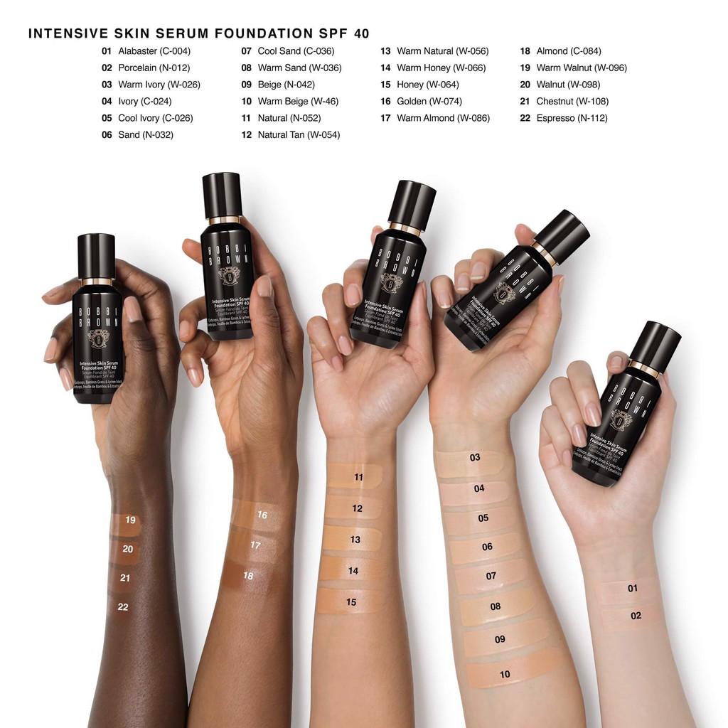 [] *ǻ* BOBBI BROWN INTENSIVE SKIN SERUM FOUNDATION SPF40
