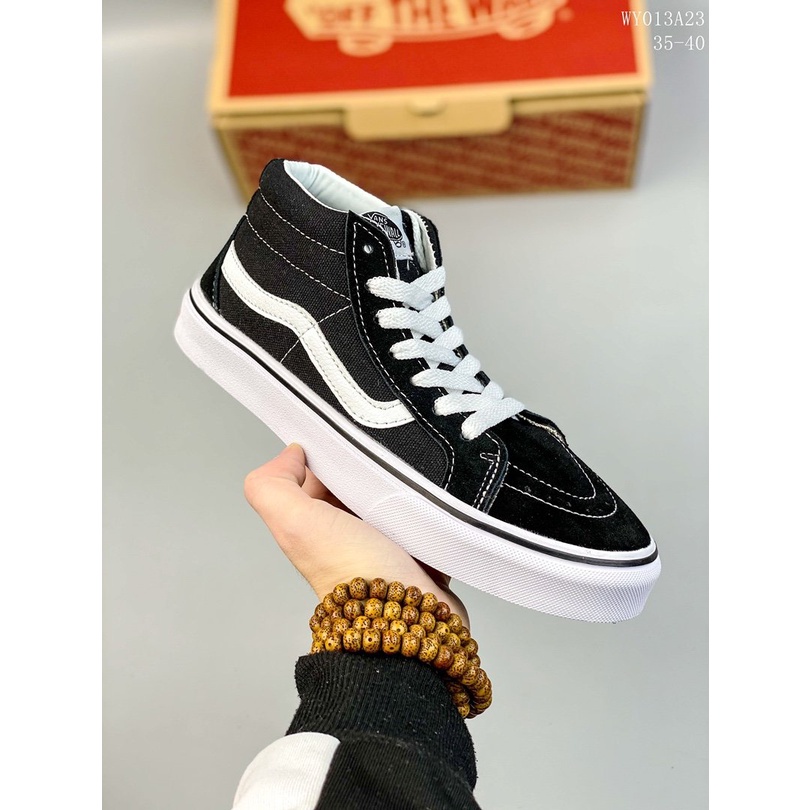 vans-sk8-mid-รองเท้าลำลอง-รองเท้าผ้าใบแฟชั่น-35-44