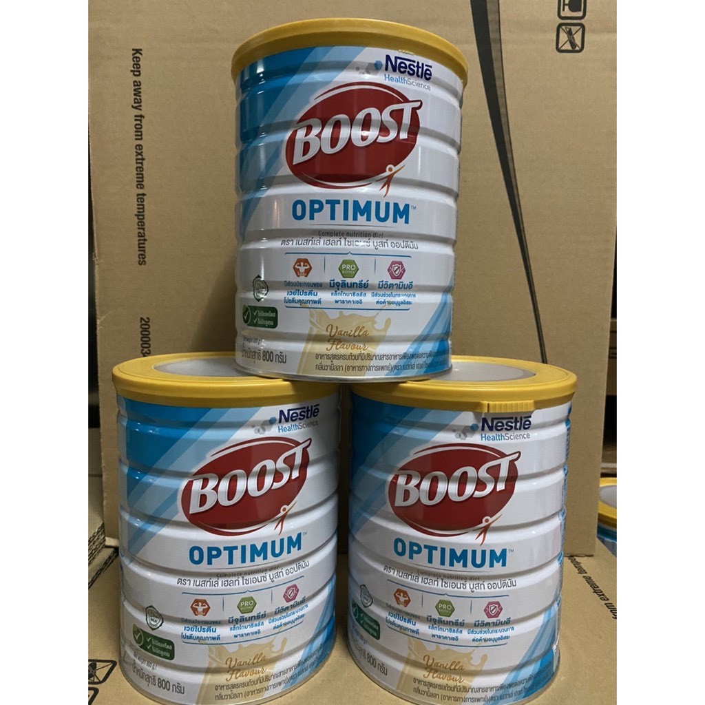 ภาพสินค้าBoost Optimum ขนาด 800กรัม Exp:05/05/24(Nutren) บูสท์ ออปติมัม นมผง นมผู้ใหญ่ อาหารเสริม จากร้าน ensurecare บน Shopee ภาพที่ 5