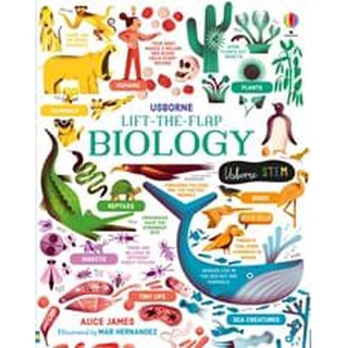 DKTODAY หนังสือ USBORNE LIFT-THE-FLAP BIOLOGY (AGE 7+)