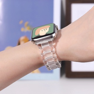สินค้า สายนาฬิกาข้อมือ แบบใส สําหรับ Watch iwatch 7 6 SE 5 4 3 2 1 ขนาด 41 มม. 45มม. 38 มม. 42มม. 40มม. 44มม.