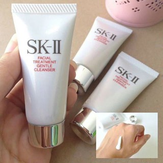 ภาพย่อรูปภาพสินค้าแรกของไม่แท้คืนเงิน SK-II Facial Treatment Gentle Cleanser 20g