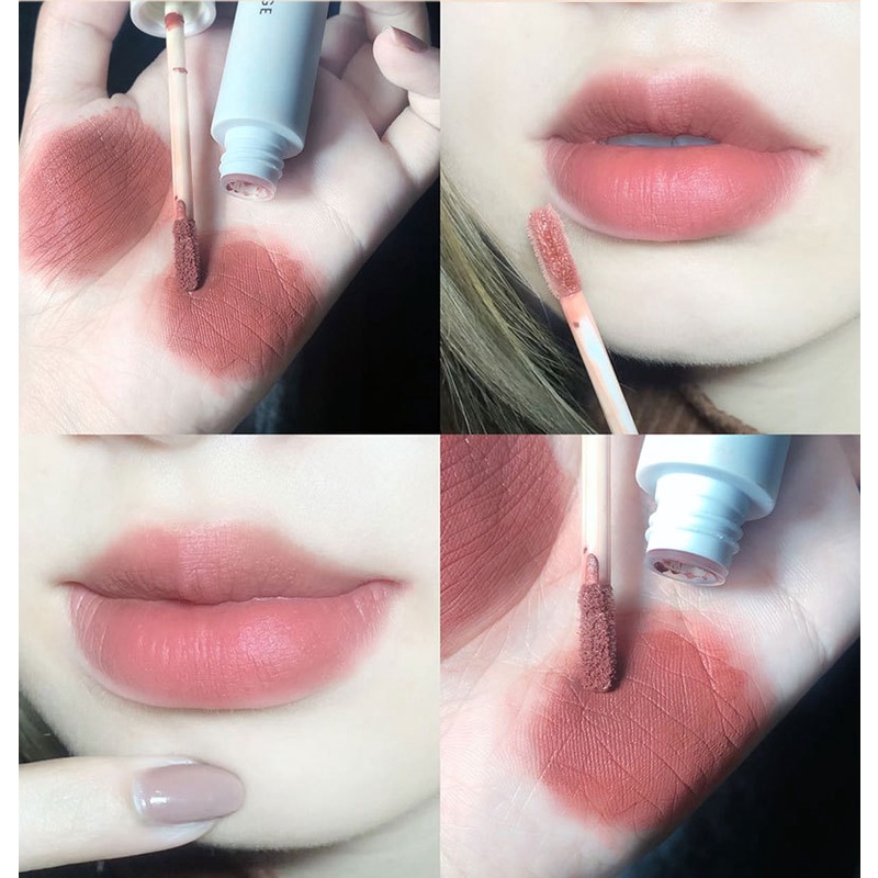 herorange-ลิปสติกเนื้อแมทกํามะหยี่กันน้ํา