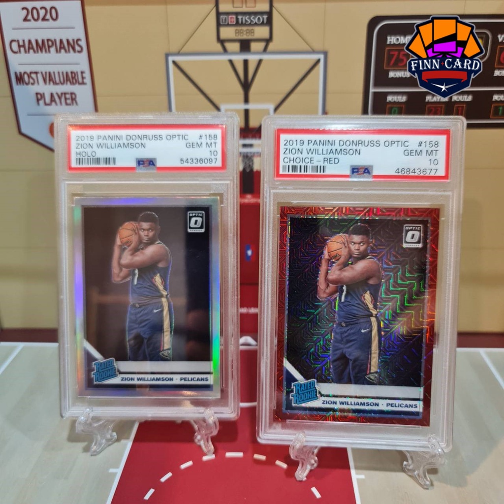 zion-williamson-2019-panini-donruss-optic-psa10การ์ดสะสม-สำหรับลงทุน-เกร็งกำไรระยะยาว