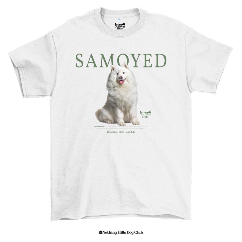 เสื้อยืดลาย-samoyed-ซามอยด์-classic-cotton-unisex-by-nothing-hills