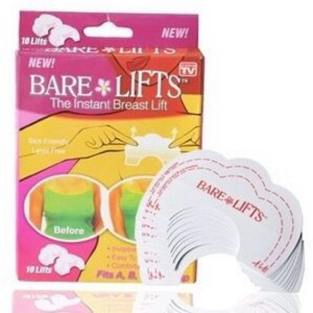 bare-lifts-สติ๊กเกอร์ยกหน้าอก-10-ชิ้น-สินค้าพร้อมส่ง-2-3-วัน