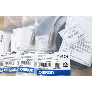 OMRON E2E-X5ME1 แท้  Proximity Sensor ไฟ 12-24VDC ออกบิลได้