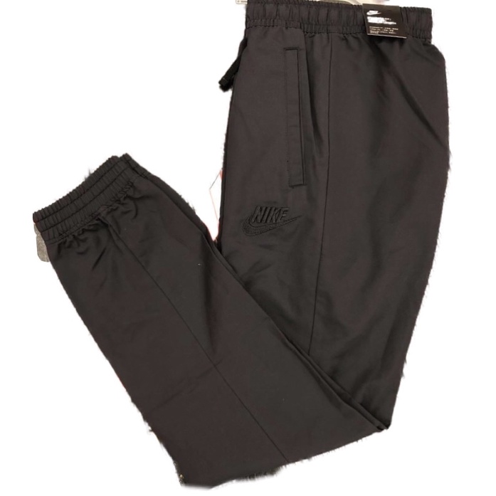 กางเกงขายาวผู้ชายแบบทอ-nike-jogger-players-สีดำ-size-m