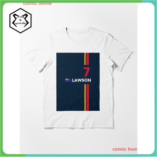 2022 F2 2022 - #7 Lawson Essential T-Shirt เสื้อยืด ดพิมพ์ลาย ดผ้าเด้ง คอกลม cotton แฟชั่น sale Unisex