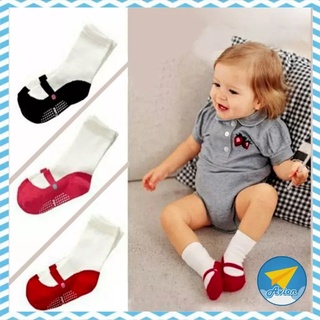 ✈ Avionshop - ถุงเท้าเด็กมีกันลื่น สำหรับเด็กแรกเกิด-2ปี Board socks นุ่มใส่สบาย