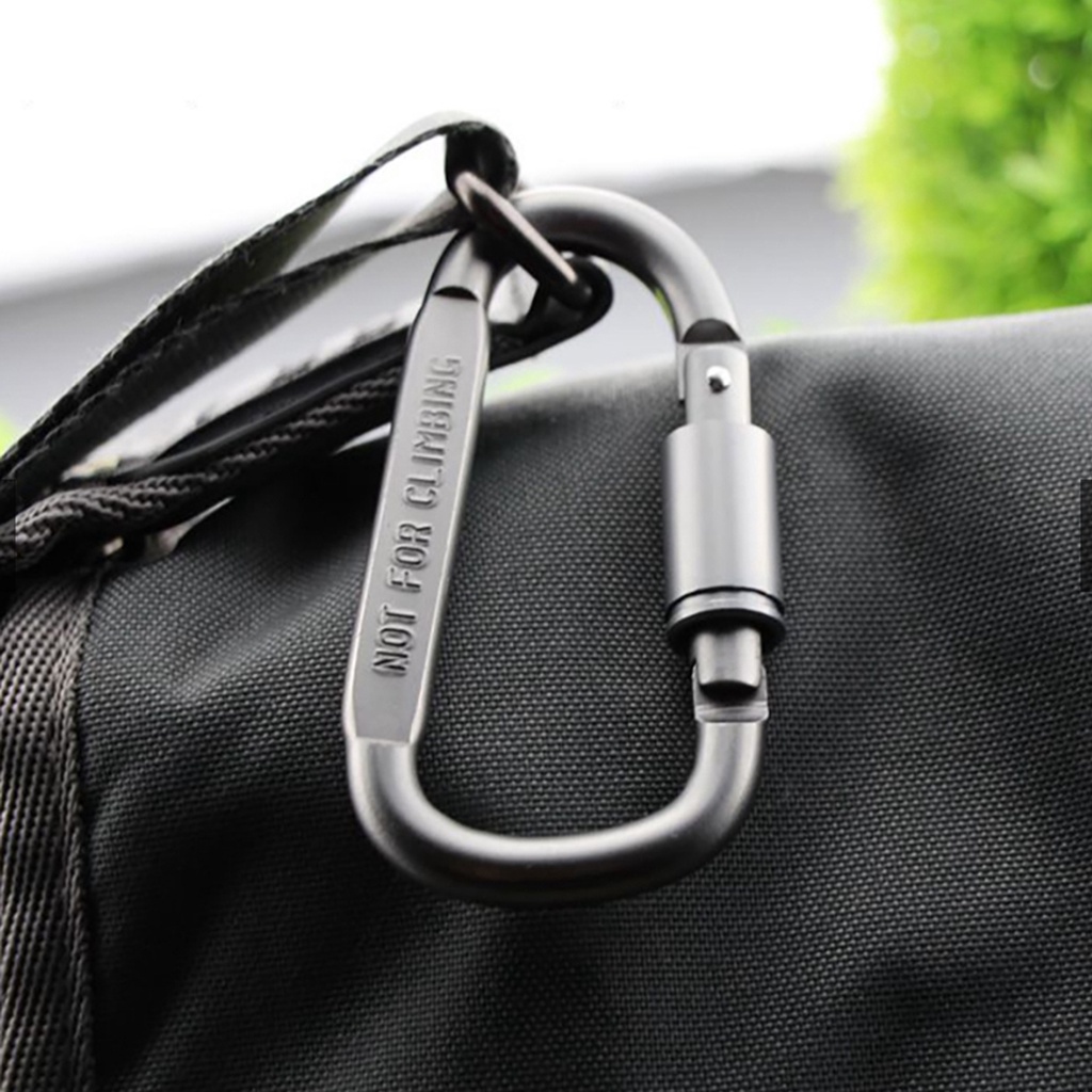 คาราบิเนอร์อลูมิเนียม-คาราบิเนอร์-carabiner-d-พวงกุญแจ-เกี่ยว-ห่วงคล้อง-ตะขอเกี่ยวพวงกุญแจคาราบิเนอร์