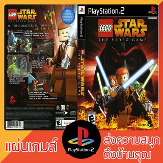 แผ่นเกมส์ PS2 : LEGO Star Wars - The Video Game (USA)