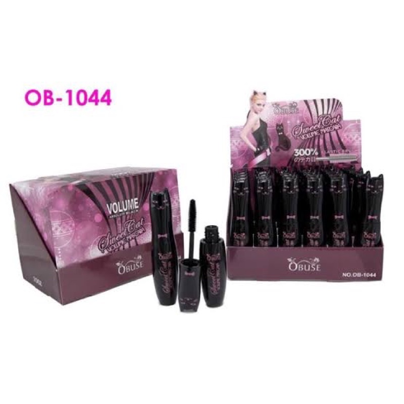 24แท่ง-obuse-sweet-cat-volume-mascara-มาสคาร่ากันน้ำ