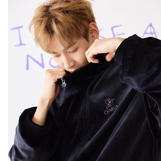 ภาพหน้าปกสินค้า(พร้อมส่ง)  CHARM\'S x BAMBAM AGASAE VELVET TRAINING JACKET BLACK [FCPFCJA723M] ที่เกี่ยวข้อง