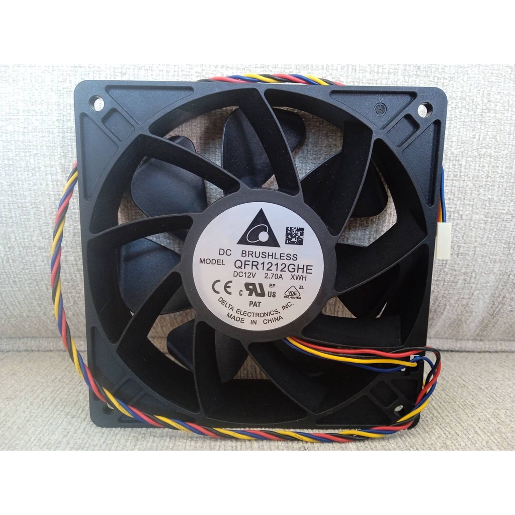 พัดลมระบายความร้อนเครื่องASIC Model:RB1238H12B-6 MARTECH หมุดทอง S19 ...