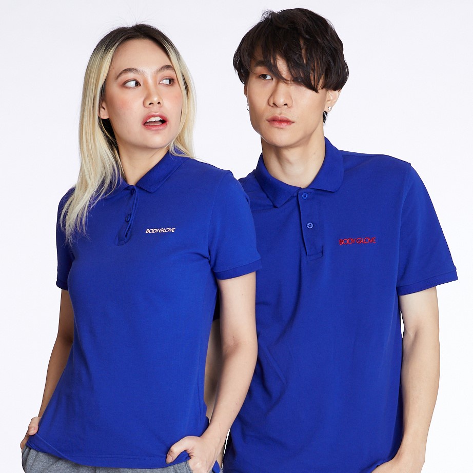 ภาพหน้าปกสินค้าBODY GLOVE CLASSIC POLO เสื้อโปโล ผู้ชาย-ผู้หญิง สีน้ำเงินเข้ม-22