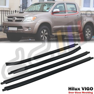 Toyota Hilux Vigo KUN25 KUN26 ซับในกระจกประตูด้านนอก (2005-2014)