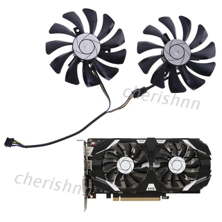 chin 1 Pair 85mm HA9010H12F-Z 4Pin Cooler Fan Replacement for MSI GTX 1060 OC 6G GTX