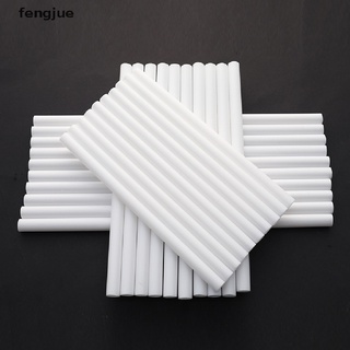 fengjue 10Pcs Cake Dowels White Plastic Cake Support Rods Round Dowels Straws Reusable FJ
