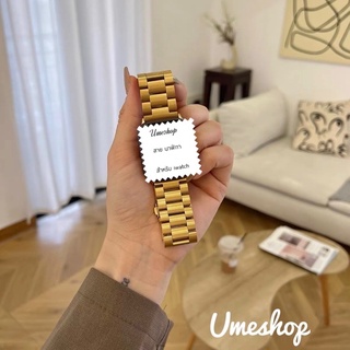 ภาพขนาดย่อของภาพหน้าปกสินค้าสายเลส สำหรับสาย watch ultra 8 7 se 6 5 4 3 watch band บุคลิกภาพ สายนาฬิกา จากร้าน umeshop บน Shopee ภาพที่ 4