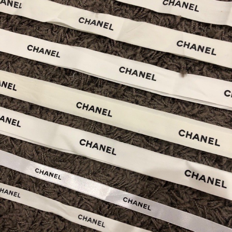 chanel-ribbon-ของแท้100-กว้าง2-5cm-ยาว80cm