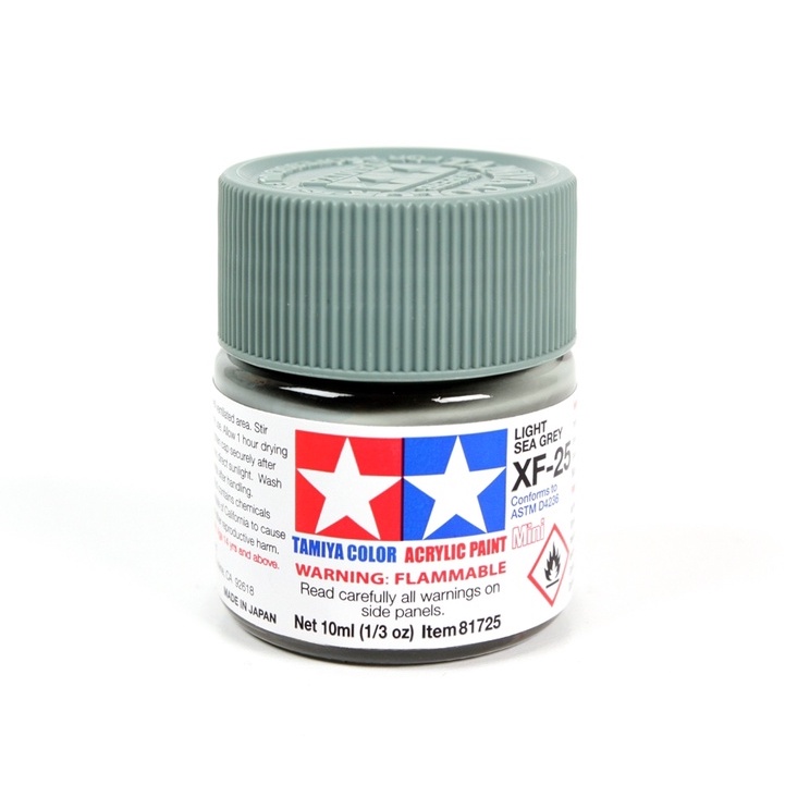 สีอะคริลิค TAMIYA ACRYLIC XF-22 81722, XF-23 81723, XF-24 81724, XF-25 ...
