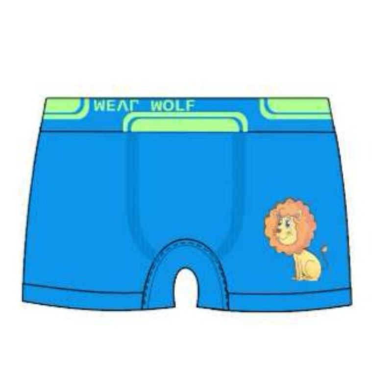 ภาพหน้าปกสินค้ากางเกงใน​เด็ก​ชุด​4​ตัว​ผ้า​ทอ​เต็มตัว​ไร้​รอยต่อ​(สิงโต)​ จากร้าน tishorts บน Shopee