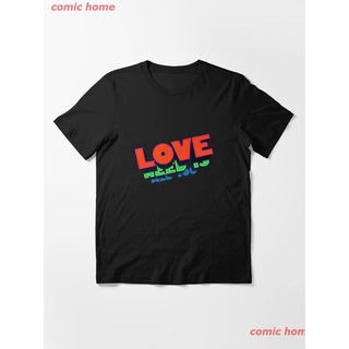 Tee 2022 ALL YOU NEED IS LOVE T-Shirt เสื้อยืด ดพิมพ์ลาย ดผ้าเด้ง คอกลม cotton ความนิยม sale Unisex