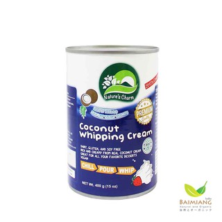 Natures Charm Nature Coconut Whipping Cream ขนาด 400 กรัม(10498)