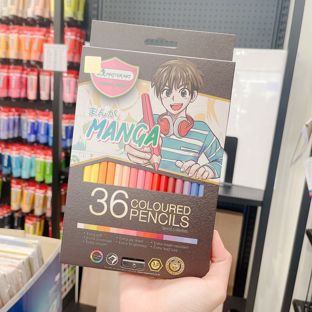master-art-สีไม้-รุ่น-manga-มังงะ-24-สี-และ-36-สี-แถมฟรีกบเหลา