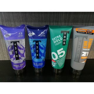 (มี 4 สูตร) Tros Hair Gel ทรอส แฮร์ เจล ผลิตภัณฑ์จัดแต่งทรงผม 200 กรัม