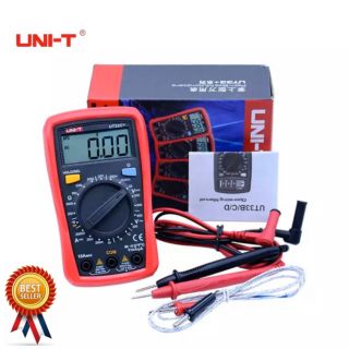 UNI-T UT-33C+ Auto power off Digital Multimeter ดิจิตอลมัลติมิเตอร์  วัดอุณหภูมิ ut-33c+