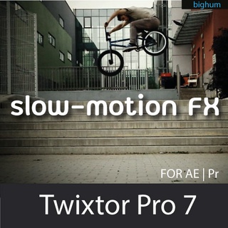 สินค้า Twixtor Pro 7.3.1 | win/mac |ปลั๊กอิน Ae / Pr สำหรับทำ slow-motion