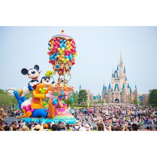 ภาพขนาดย่อของภาพหน้าปกสินค้าTokyoDisneyland or DisneySea ตั๋วสวนสนุก จากร้าน packageasia บน Shopee