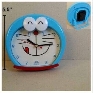 นาฬิกาตั้งโต๊ะ นาฬิาเข็ม ลาย โดเรม่อน (Doraemon) ขนาดสูง 5.5นิ้ว