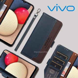 ภาพขนาดย่อของภาพหน้าปกสินค้าVivo X90 Pro 5G V27 Y02A Y16 Y22s Y35 V25 Pro Y02s Y30 5G X80 Pro T1 5G T1x Y33T Y01A V23e V23 Y21T Y76 Y15s X70 Pro Y33s Y21 Y12A Y52/Y72 V21 Y20sG V20 Pro V20 SE Y72 Y12s Y20s Y31 Y30/Y50 S1 Pro V17 Pro ซองโทรศัพท์หนังพลิก กระเป๋าสตางค์แบบคลาสสิก จากร้าน reliable.th บน Shopee