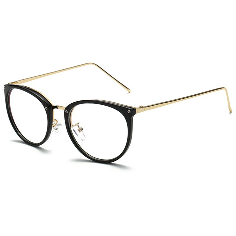 fashion-แว่นตากรองแสงสีฟ้า-รุ่น-8628-สีดำเงาขาทอง-ถนอมสายตา-กรองแสงคอม-กรองแสงมือถือ-new-optical-filter