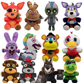 ตุ๊กตาหมี Five Nights At Freddys Pizza Wolf Rockstar ของเล่นสําหรับเด็ก