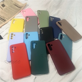 Samsung A13 A03 Core สีแคนดี้ บาง ผิวด้าน TPU นิ่ม เคสซิลิโคน