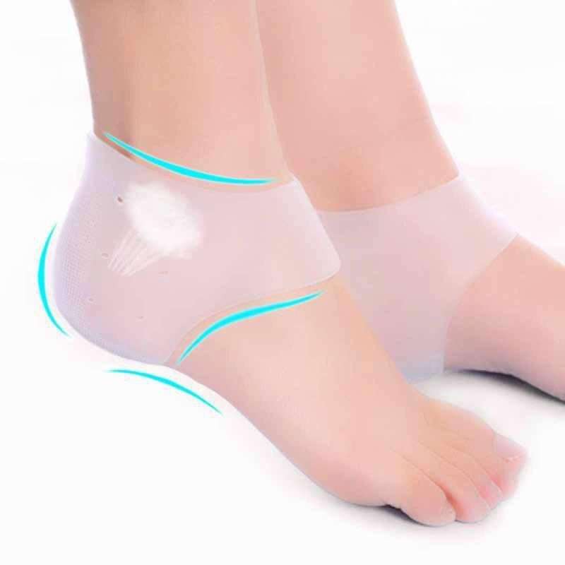 eco-ซิลิโคนป้องกันส้นเท้าแตก-ปวดส้นเท้า-รองช้ำ-c-001001-silicone-heels-cover-จำนวน-2-คู่-แถม-1-คู่-white