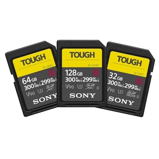 สินค้า Sony Tough Series UHS-II SDXC Memory Card (32GB/64GB/128GB)