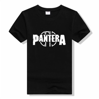 เสื้อยืดสีขาว - ใหม่ 2022 fahsion บุรุษเสื้อยืด Pantera วงเสื้อยืดอเมริกันเฮฟวีเมทัลร็อควงแขนสั้นผ้